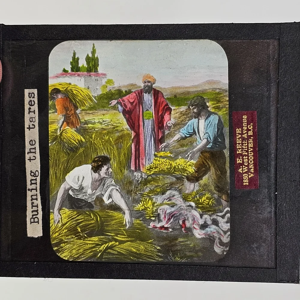 Antique Magic Lantern Slides Lot of 8 Religious Biblical Christian Jesus - Picture 4 of 11